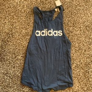 blue adidas large tank